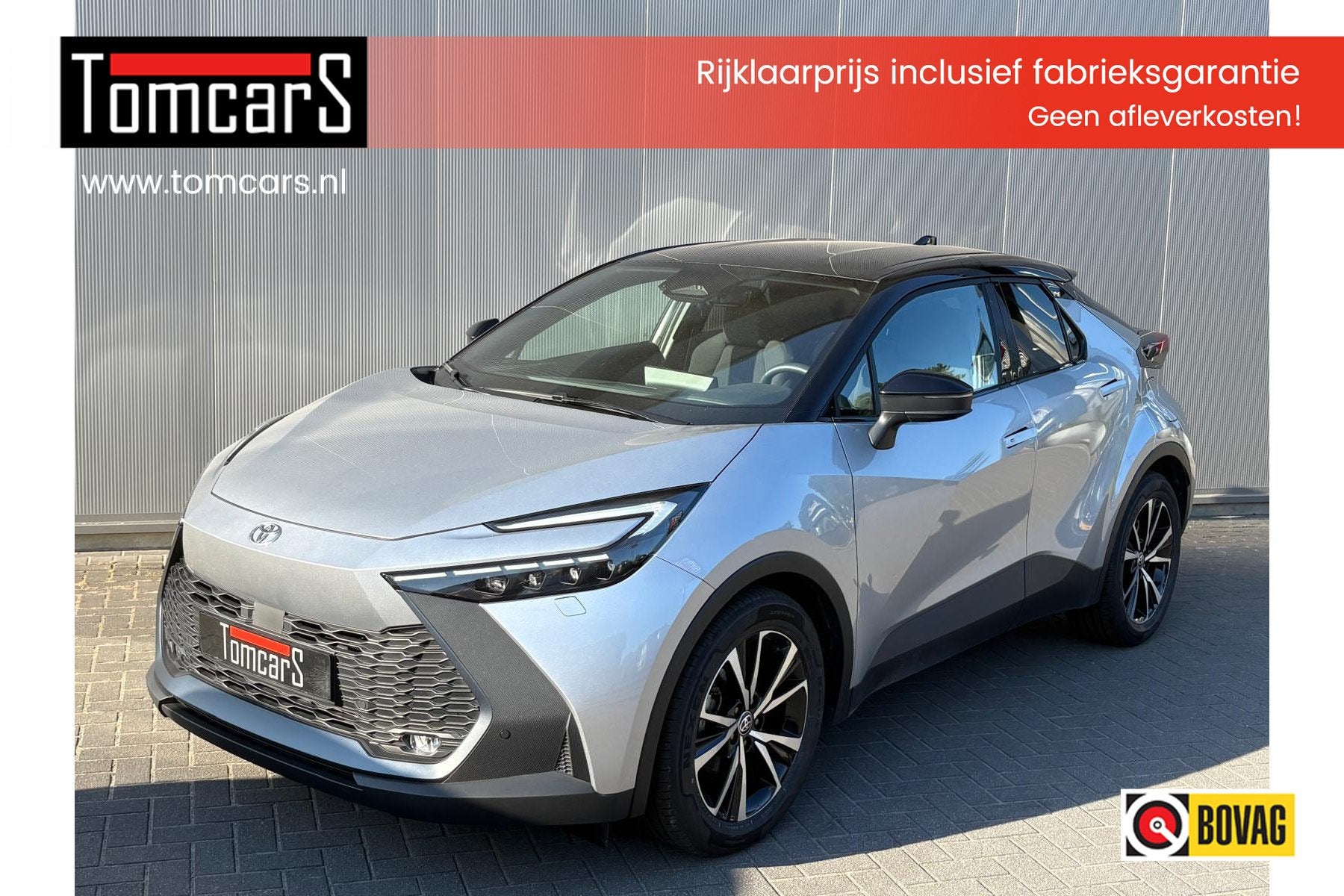 Toyota C-HR 1.8 Hybrid 140PK Dynamic Bi-Tone/Winter-pack/Gr., 12 maanden, Stof, 4 cilinders, 122 pk