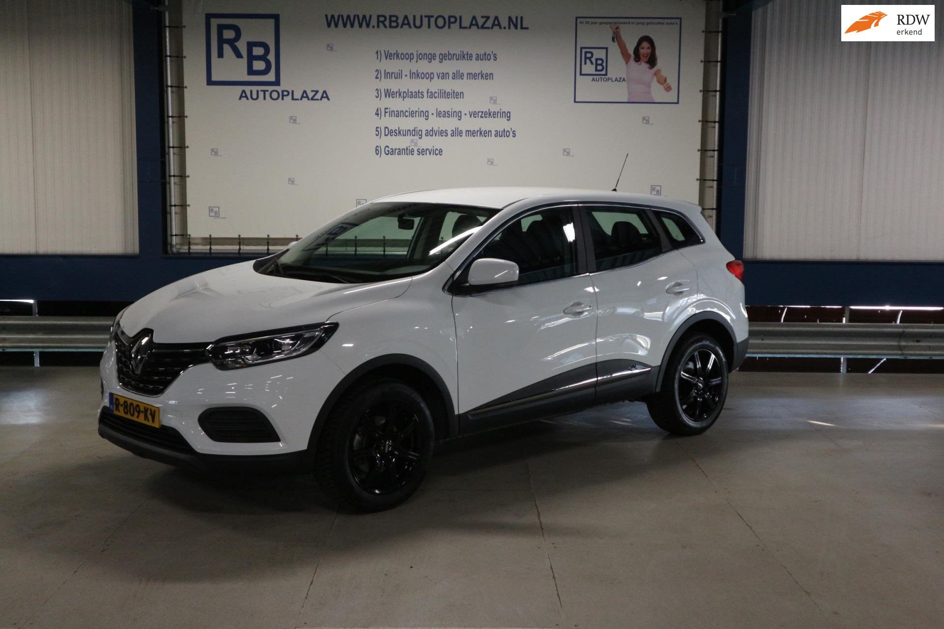Renault Kadjar 1.3 TCe Life NIEUW MODEL/ HISTORIE AANWEZIG/, Auto's, Voorwielaandrijving, Kadjar, 4 cilinders, Wit