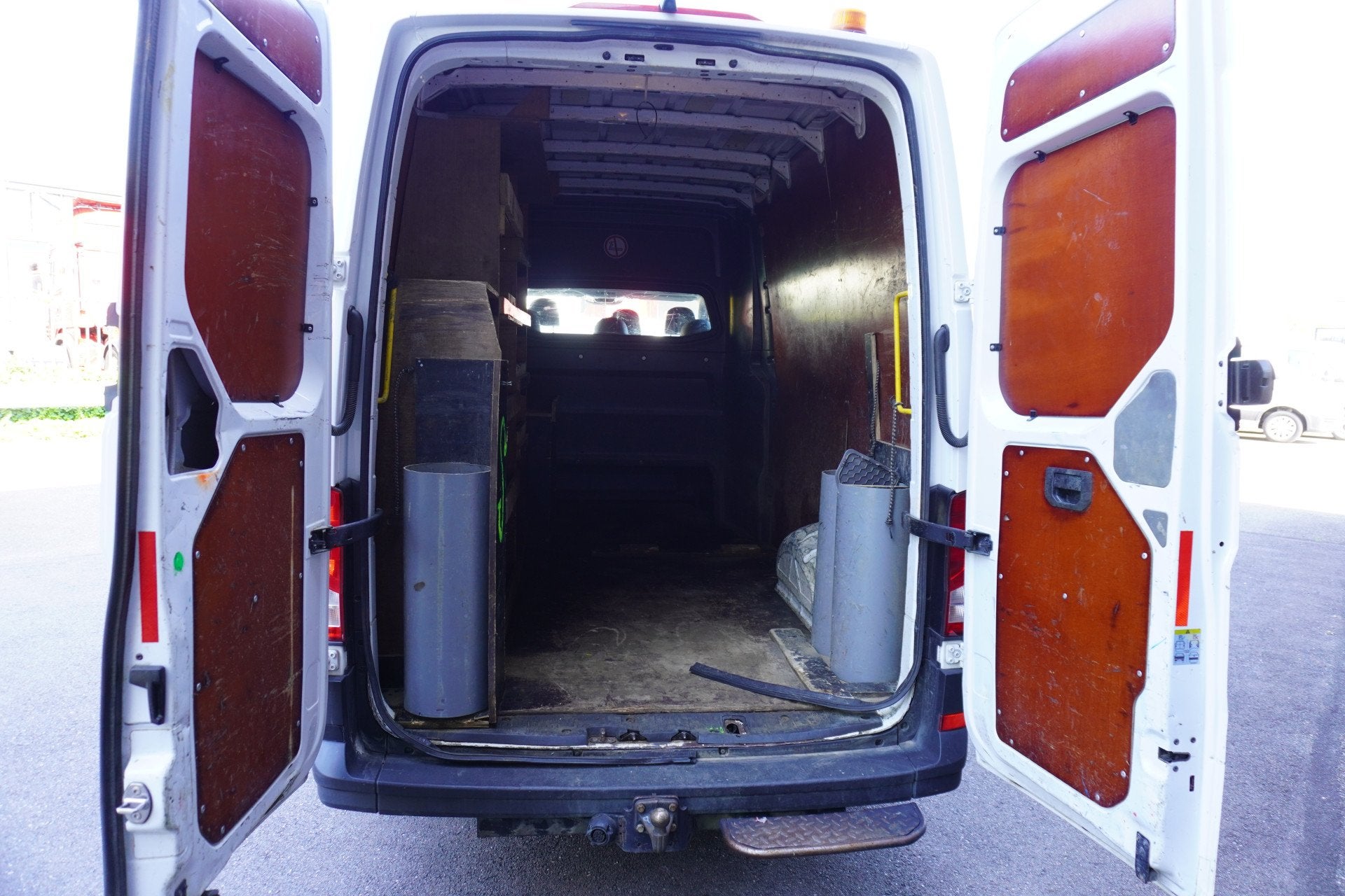 MAN TGE 180pk Automaat L4H3/L3H2 Dubbele cabine Navigatie Tr, Gebruikt, Zwart, 4 cilinders, MAN