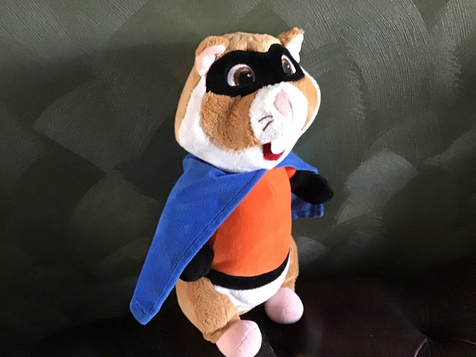 Superheld Hamster Knuffel met Masker en Cape, Overige merken, Overige karakters, Hamster, Ophalen of Verzenden