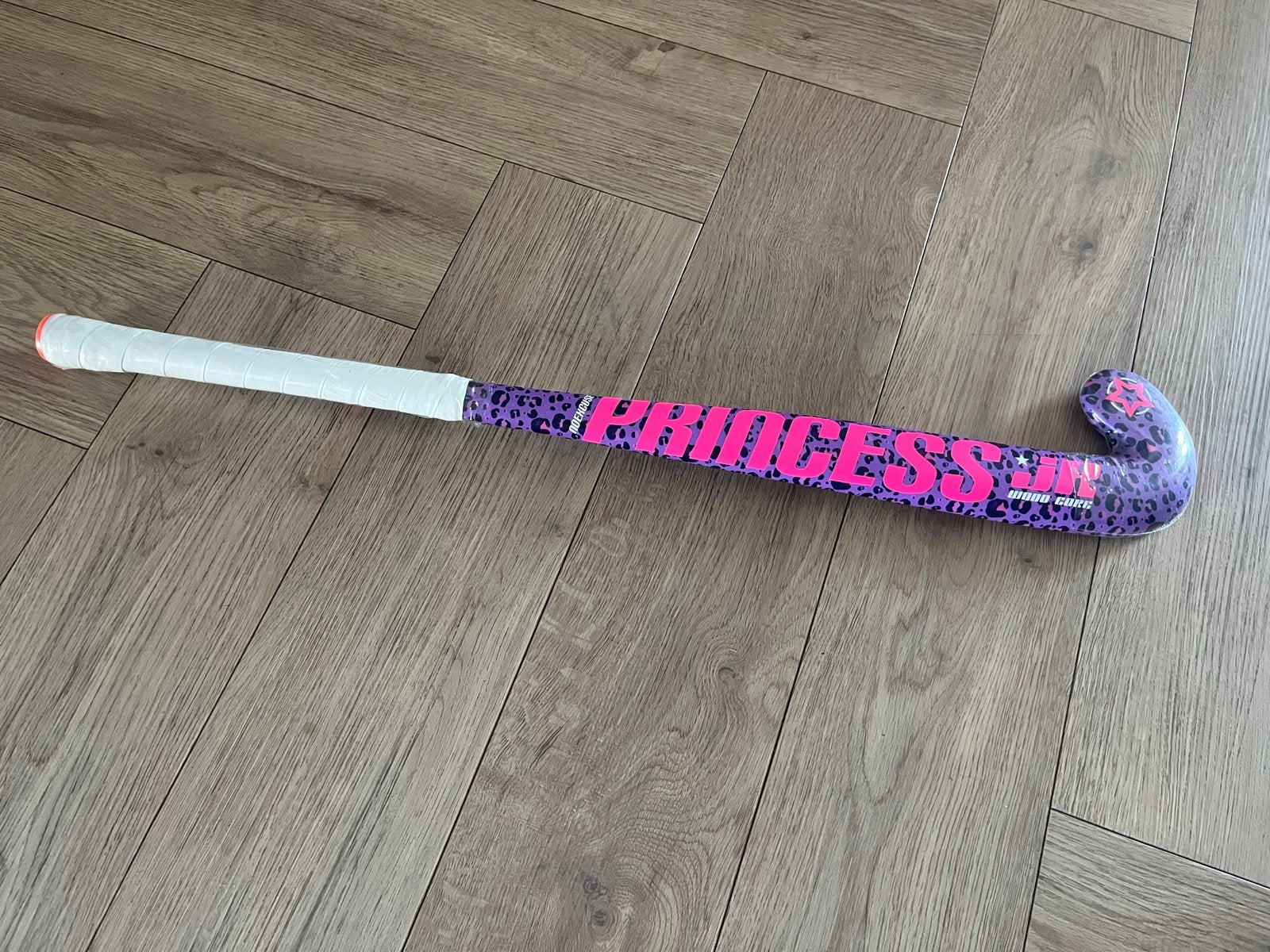 Princess Woodcore hockeystick leopard paars/roze 27 inch, Ophalen, Nieuw