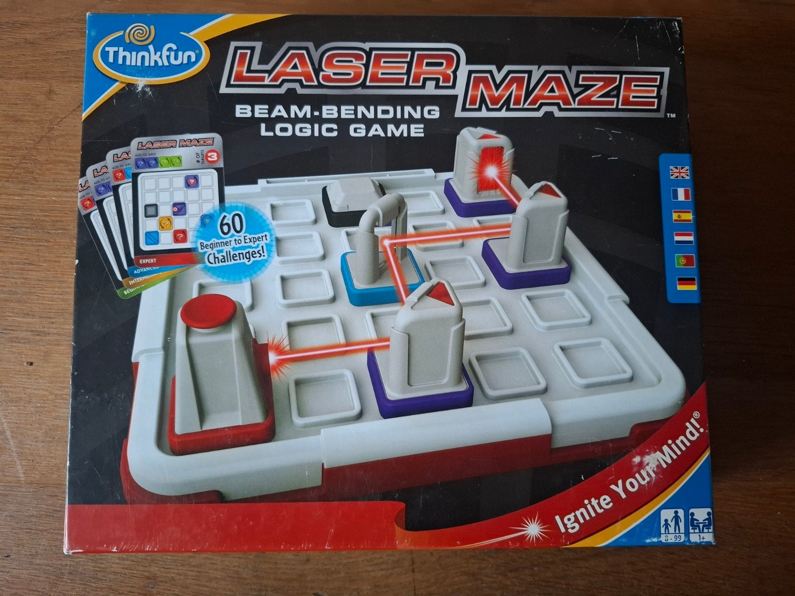Laser Maze Logic Game - Thinkfun, Een of twee spelers, Ophalen of Verzenden, Zo goed als nieuw, Thinkfun