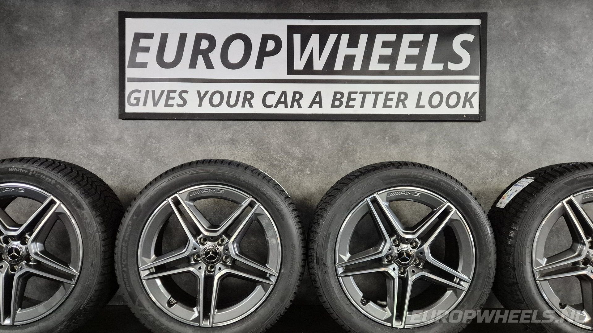19 inch Mercedes velgen GLA H247 GLB X247 EQA winterbanden, 19 inch, Gebruikt, -, -