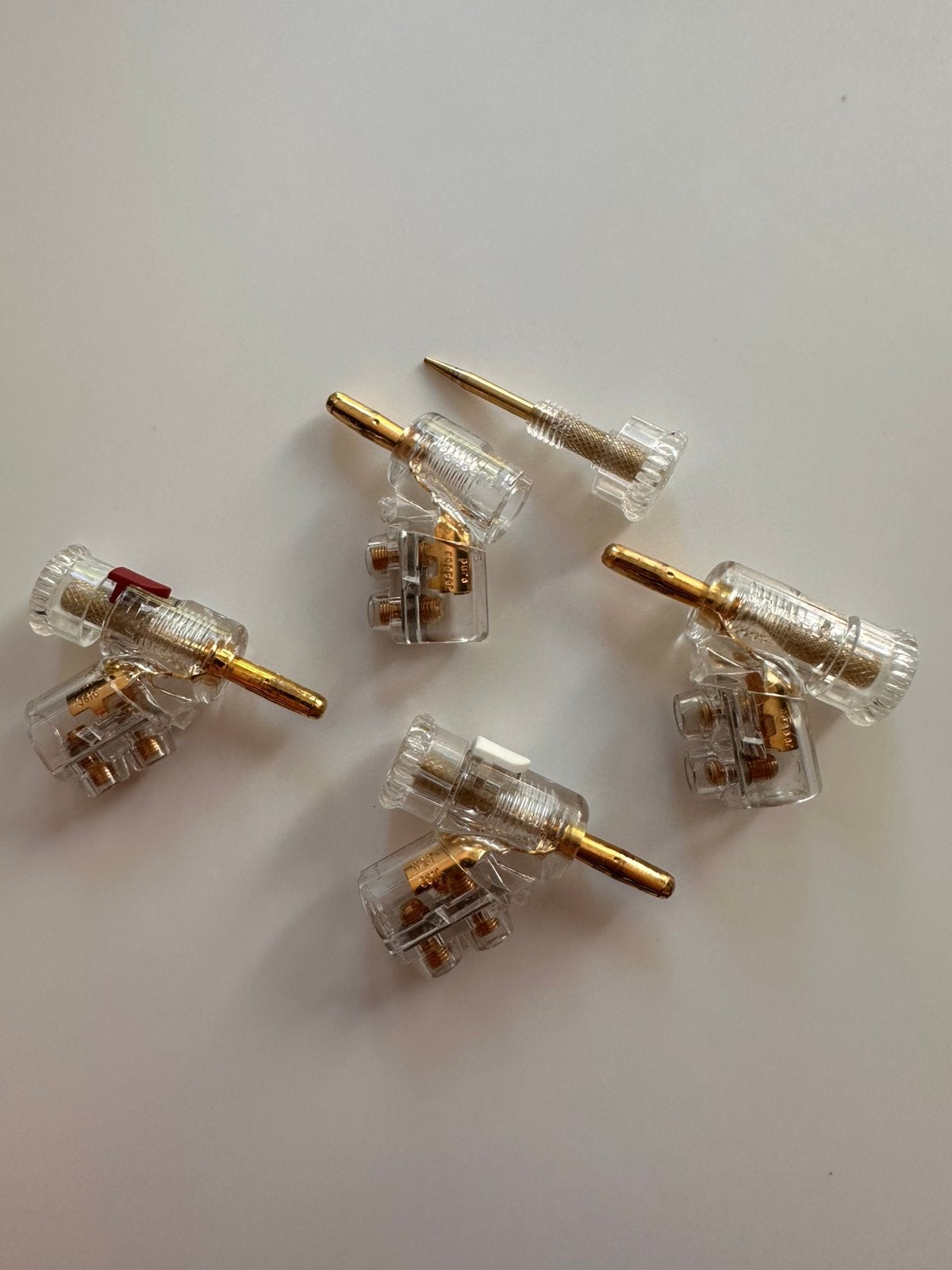 WBT-0610 Cu nextgen banaanstekkers - 4 stuks zeer netjes, Ophalen, Zo goed als nieuw