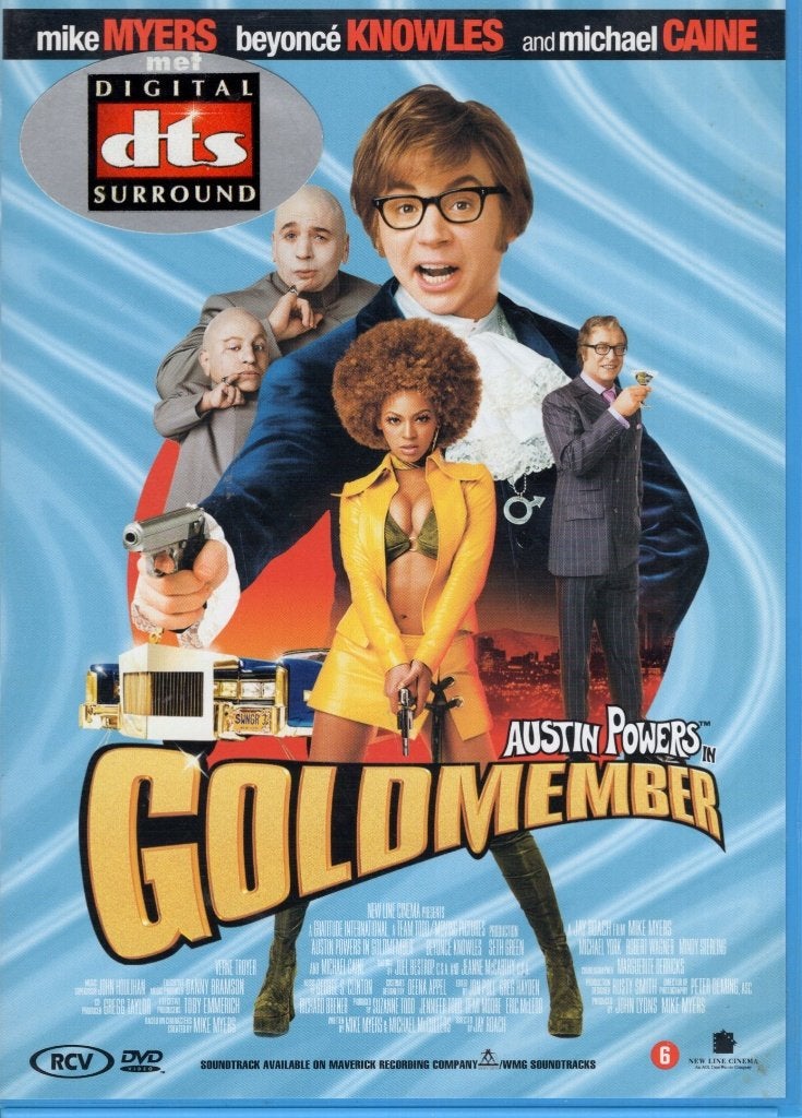 Goldmember - Austin Powers DVD, Cd's en Dvd's, Alle leeftijden, Nederlands, Ophalen of Verzenden, Zo goed als nieuw