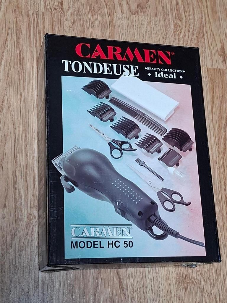 Professionele Tondeuse Carmen HC-50 haar- en baardtrimmer, Ophalen of Verzenden, Zo goed als nieuw, Tondeuse