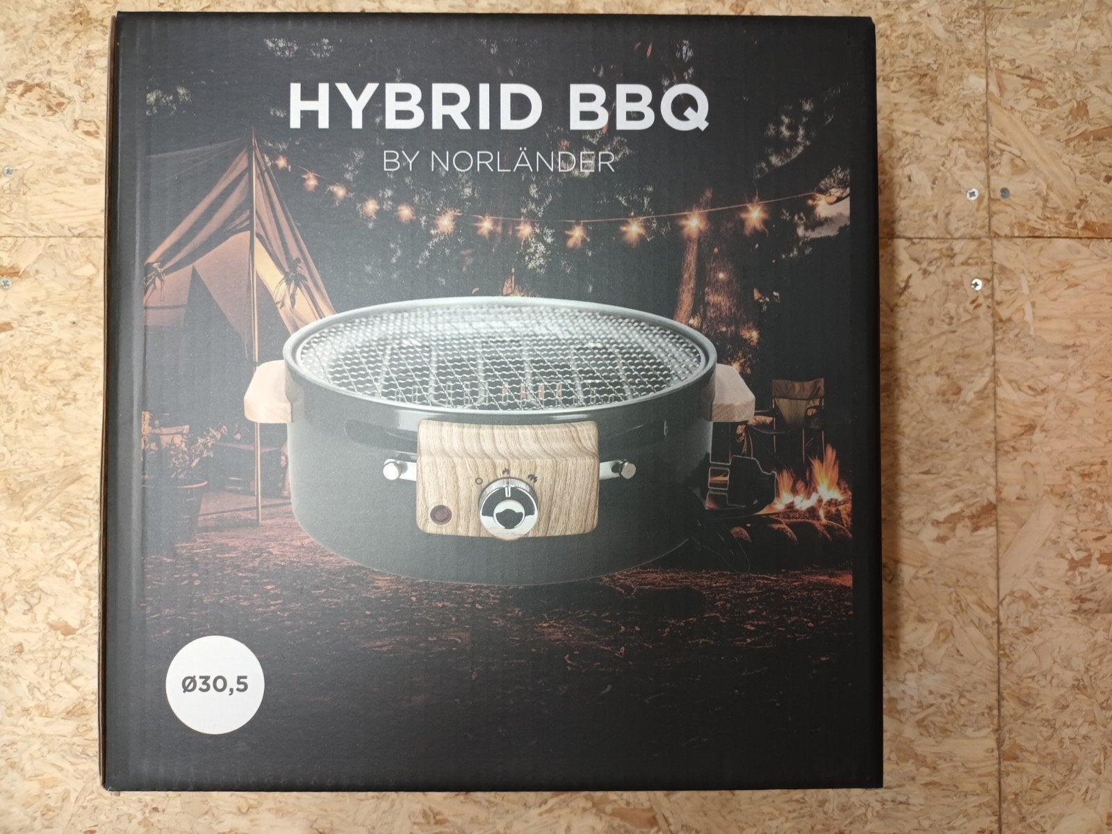 Norländer Hybride BBQ - Elektrisch en Houtskool, Ophalen of Verzenden, Nieuw, Norländer