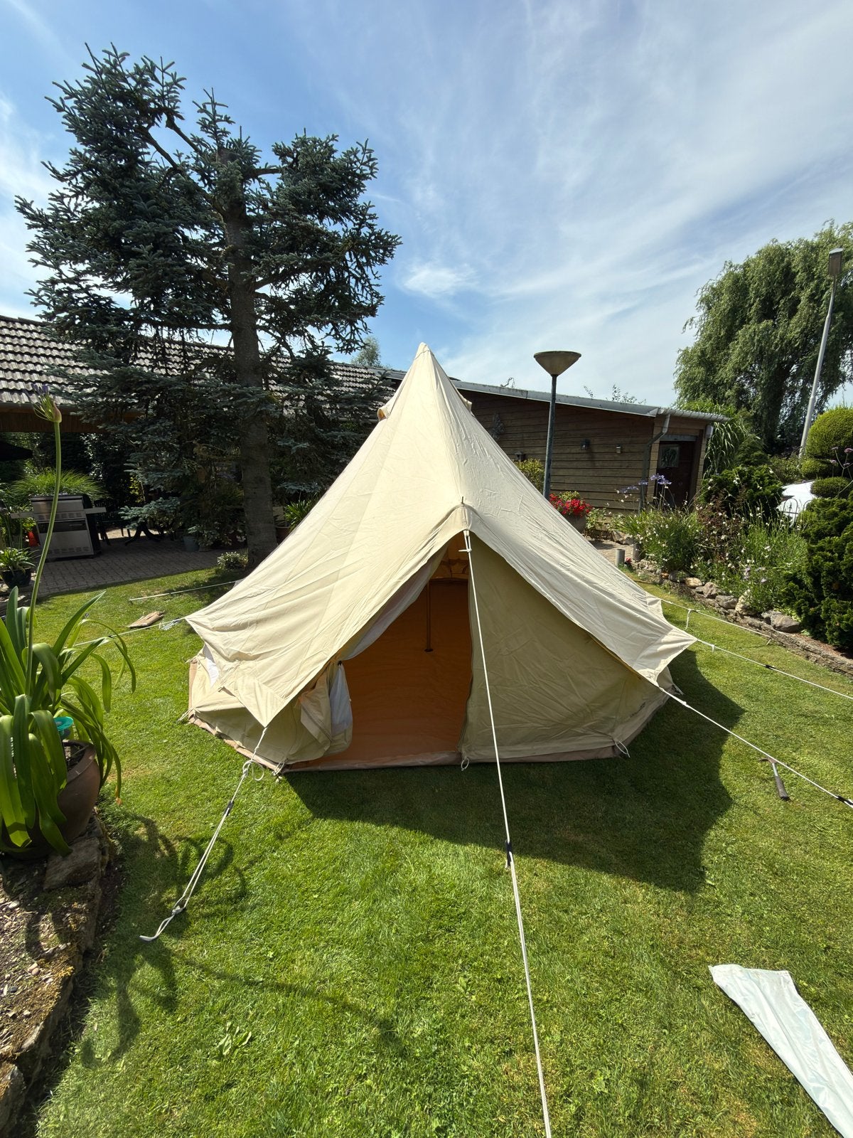 Canvascamp Sibley 400 pro, zeer goede staat., Caravans en Kamperen, Ophalen, Zo goed als nieuw, Tot en met 4