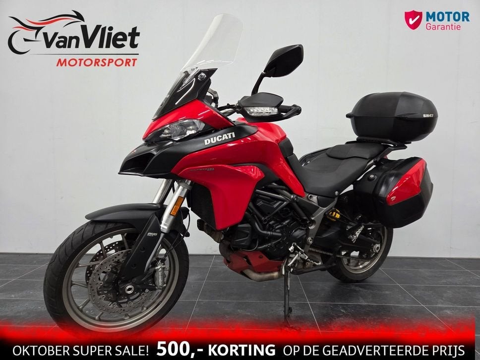 Mooie Ducati Multistrada 950 + Opties bj 2017, DUCATI, 2 cilinders, Motorrijbewijs A, Bedrijf
