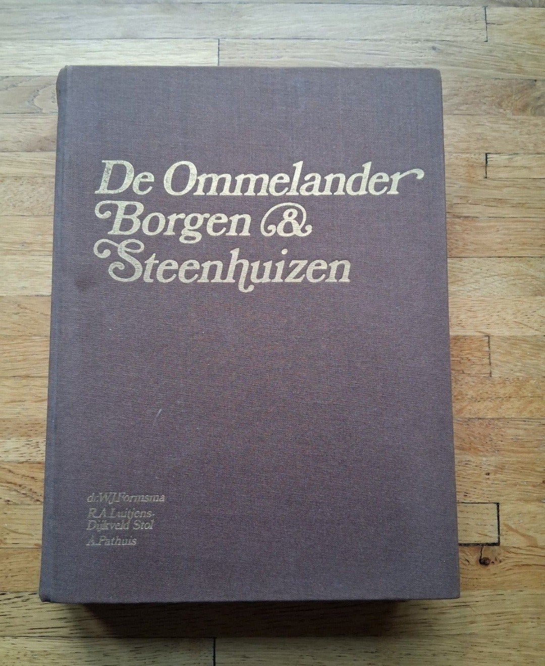 De Ommelanden borgen en steenhuizen geschiedenis fotoboek, Ophalen of Verzenden, Zo goed als nieuw