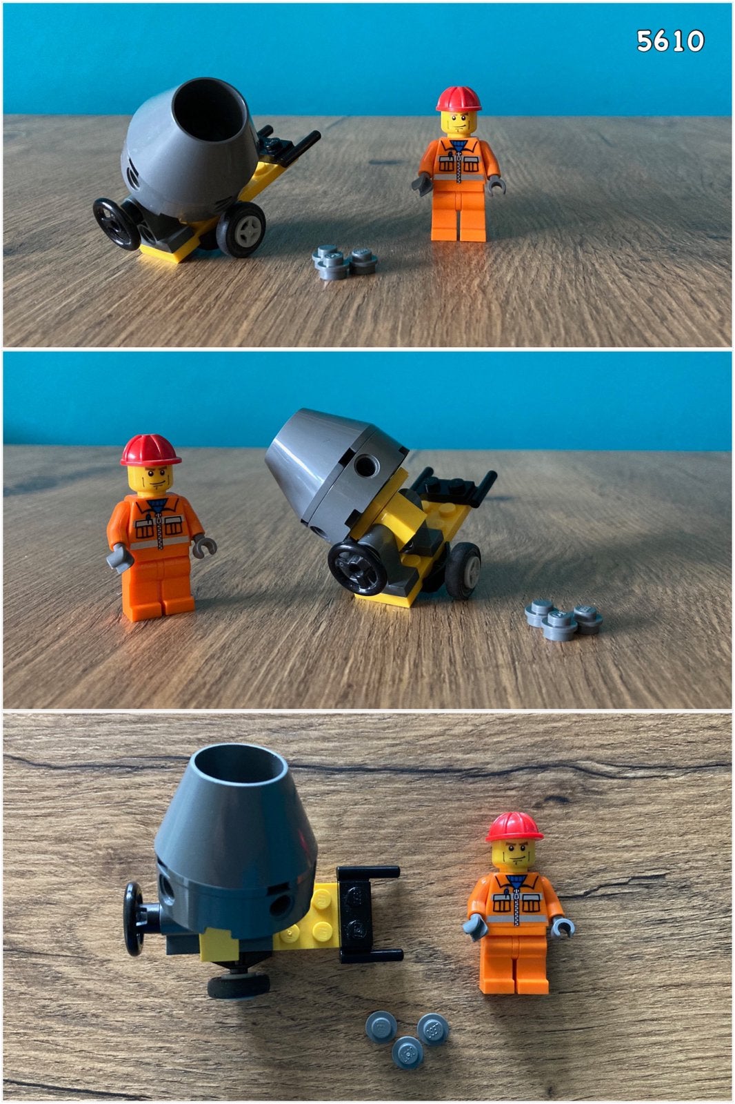 Lego City 5610 Builder (bouwvakker), Ophalen, Gebruikt