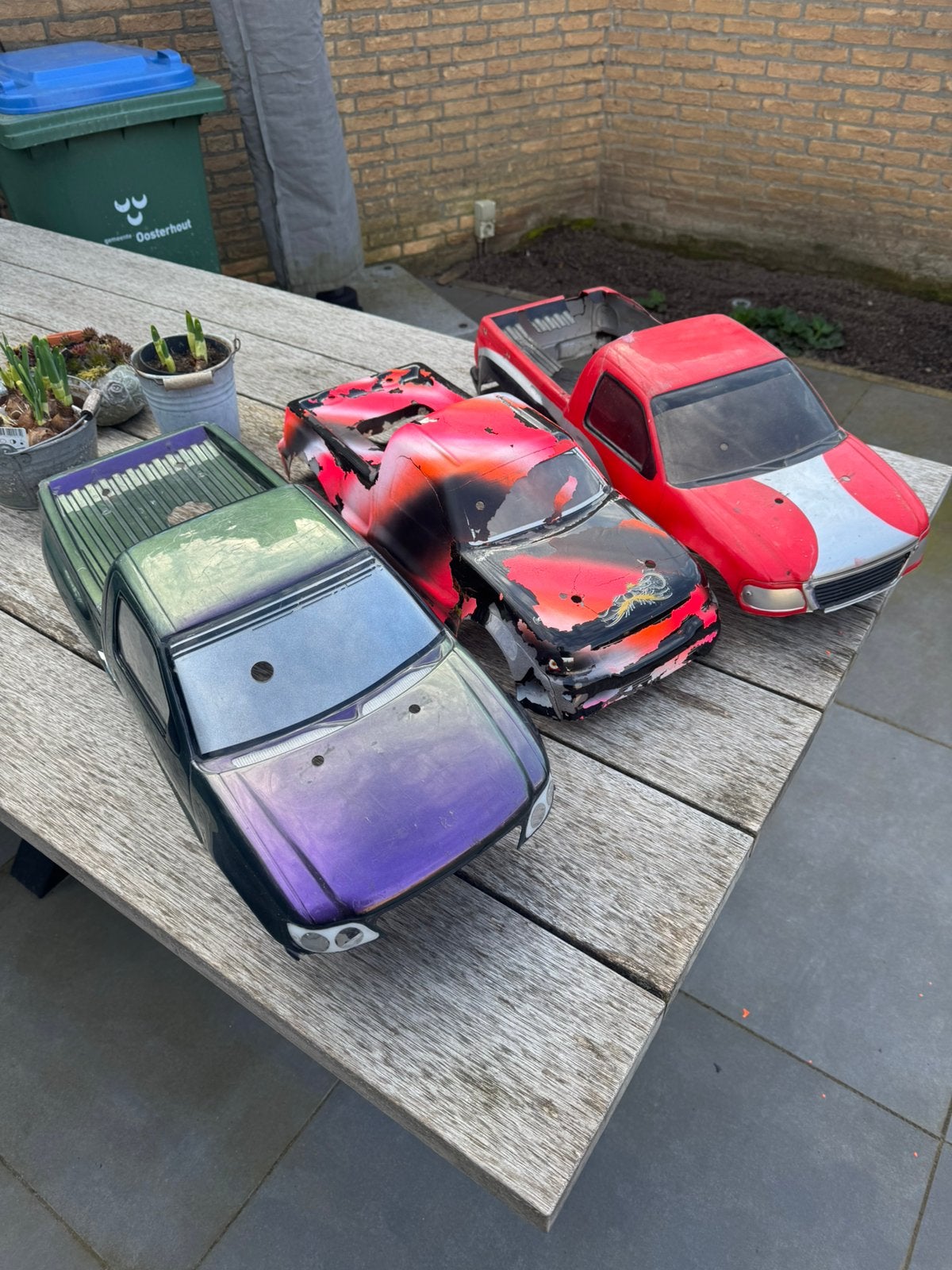 Fg monstertruck Marder, Hobby en Vrije tijd, Benzine, Gebruikt, Ophalen of Verzenden, Onderdeel