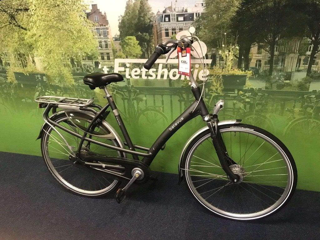Fietshokje Raaks :  Batavus Mambo Damesfiets Zwart 53cm, Fietsen en Brommers, Overige merken, Raaks Fietsen, (Extra) lage instap