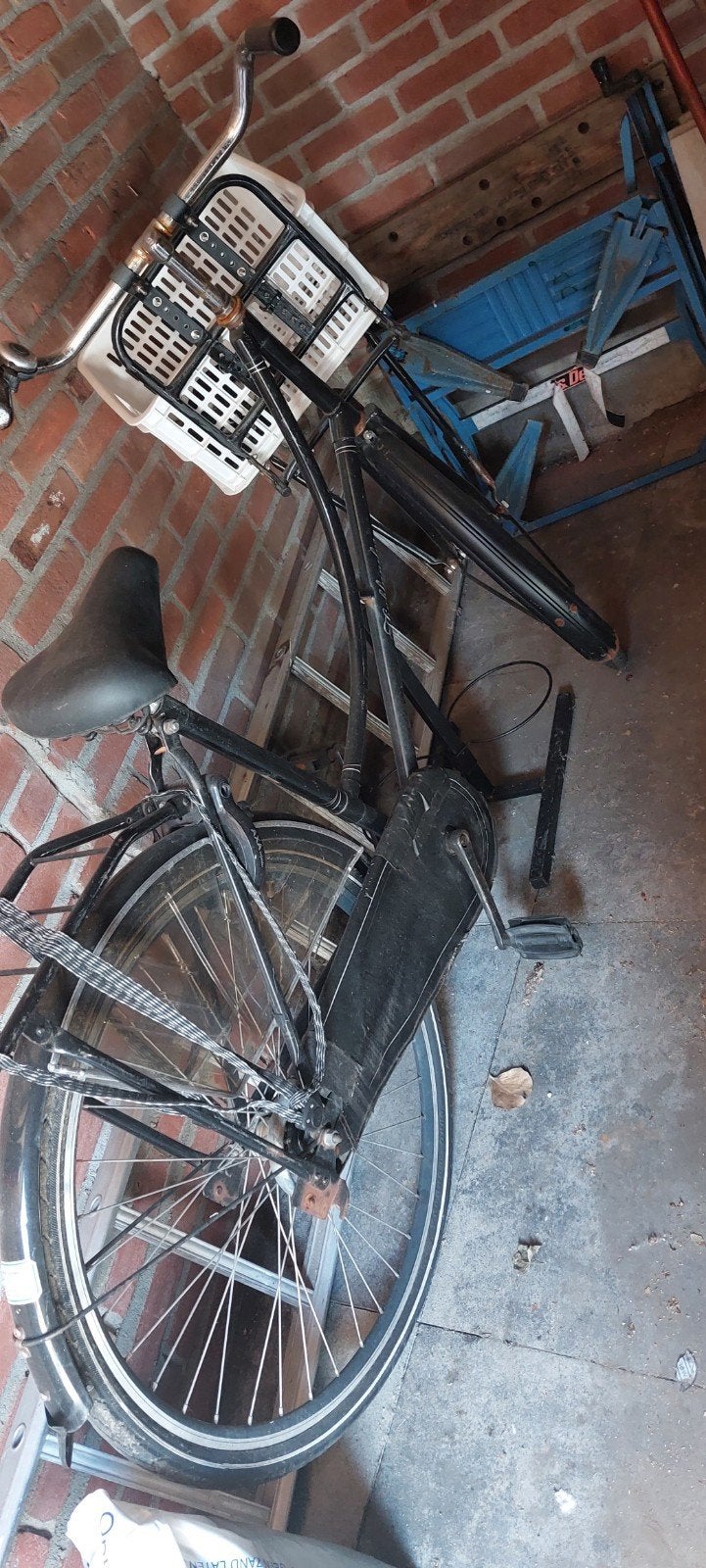 Dames fiets, Ophalen, Gebruikt