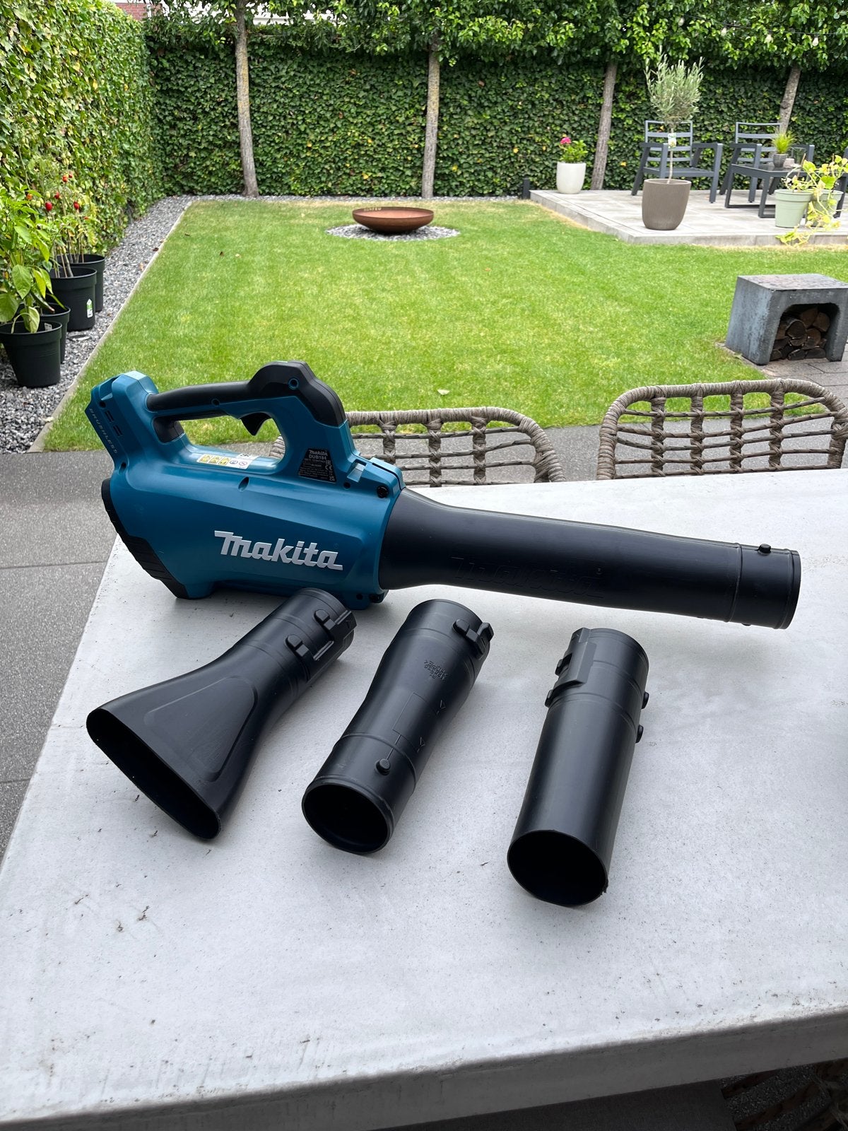 Makita DUB184 Bladblazer - Zo goed als nieuw, Ophalen, Zo goed als nieuw, Accu, Handgedragen