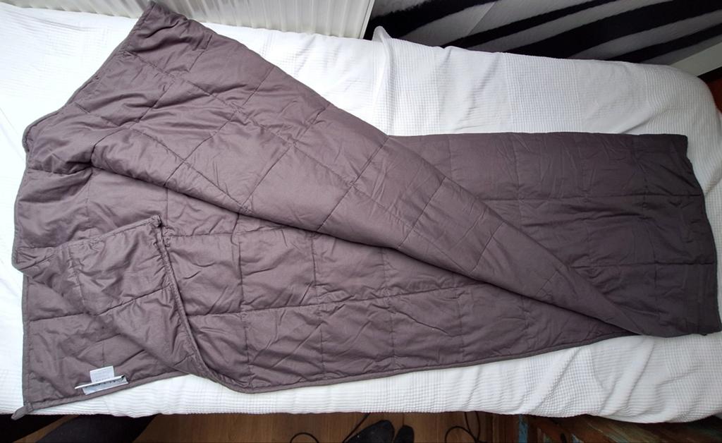 Calmzy Superior Chill bundel - Lichtgrijs 7 KG, Eenpersoons, Ophalen of Verzenden, Grijs, Deken of Dekbed