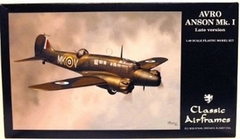 Avro Anson Mk I Late Version - Bommenwerper, Overige merken, Verzenden, Nieuw, Groter dan 1:72