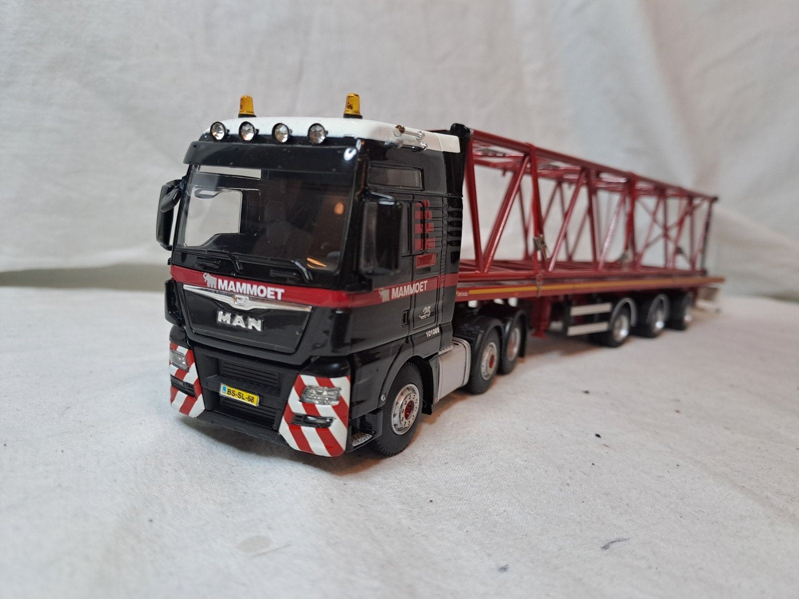 mammoet MAN, Hobby en Vrije tijd, Ophalen of Verzenden, Zo goed als nieuw, Bus of Vrachtwagen, Wsi