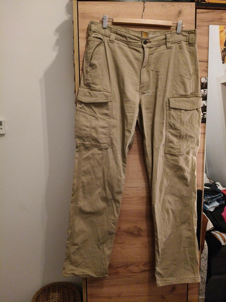 Must-Have Carhartt Relaxed Fit Cargo Pants - Size 34x34, Ophalen of Verzenden, Overige kleuren, W33 - W34 (confectie 48/50), Carhartt