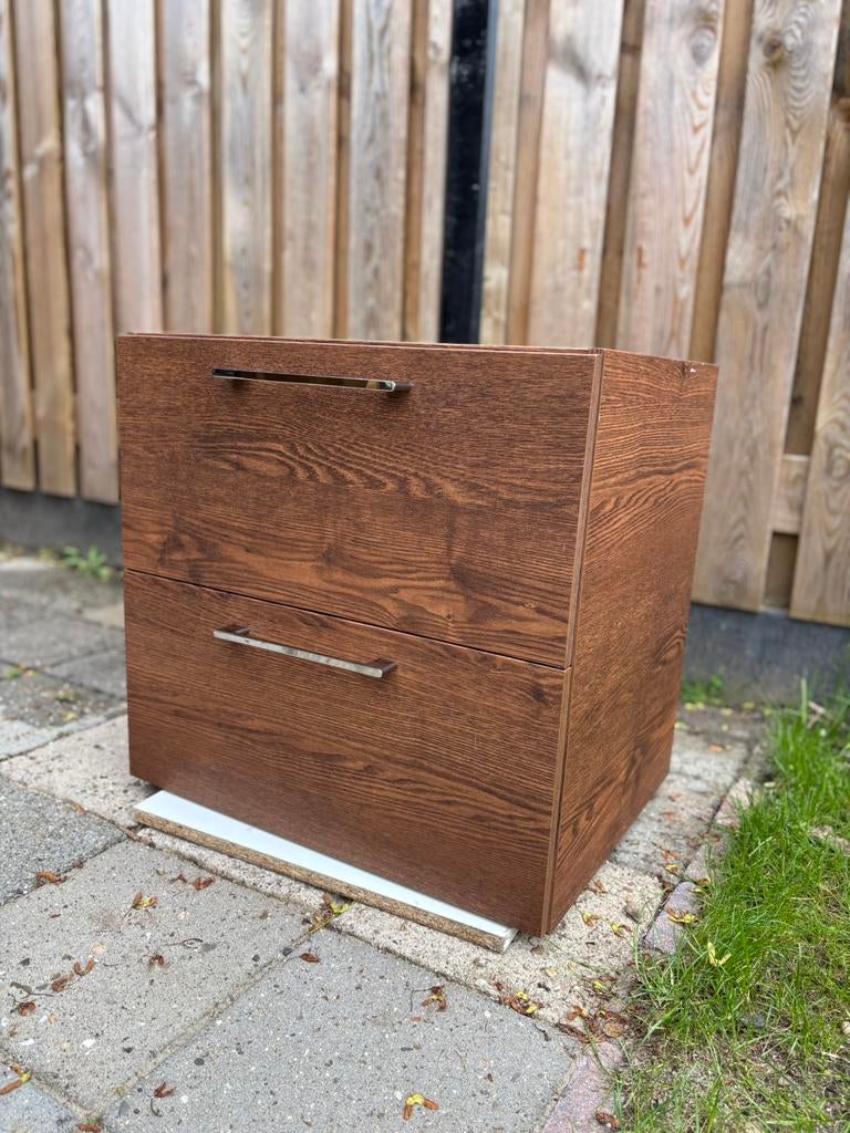 GODMORGON wastafelkast, Huis en Inrichting, Badkamer | Badkamermeubels, Ophalen, 50 tot 100 cm, Zo goed als nieuw, Minder dan 100 cm