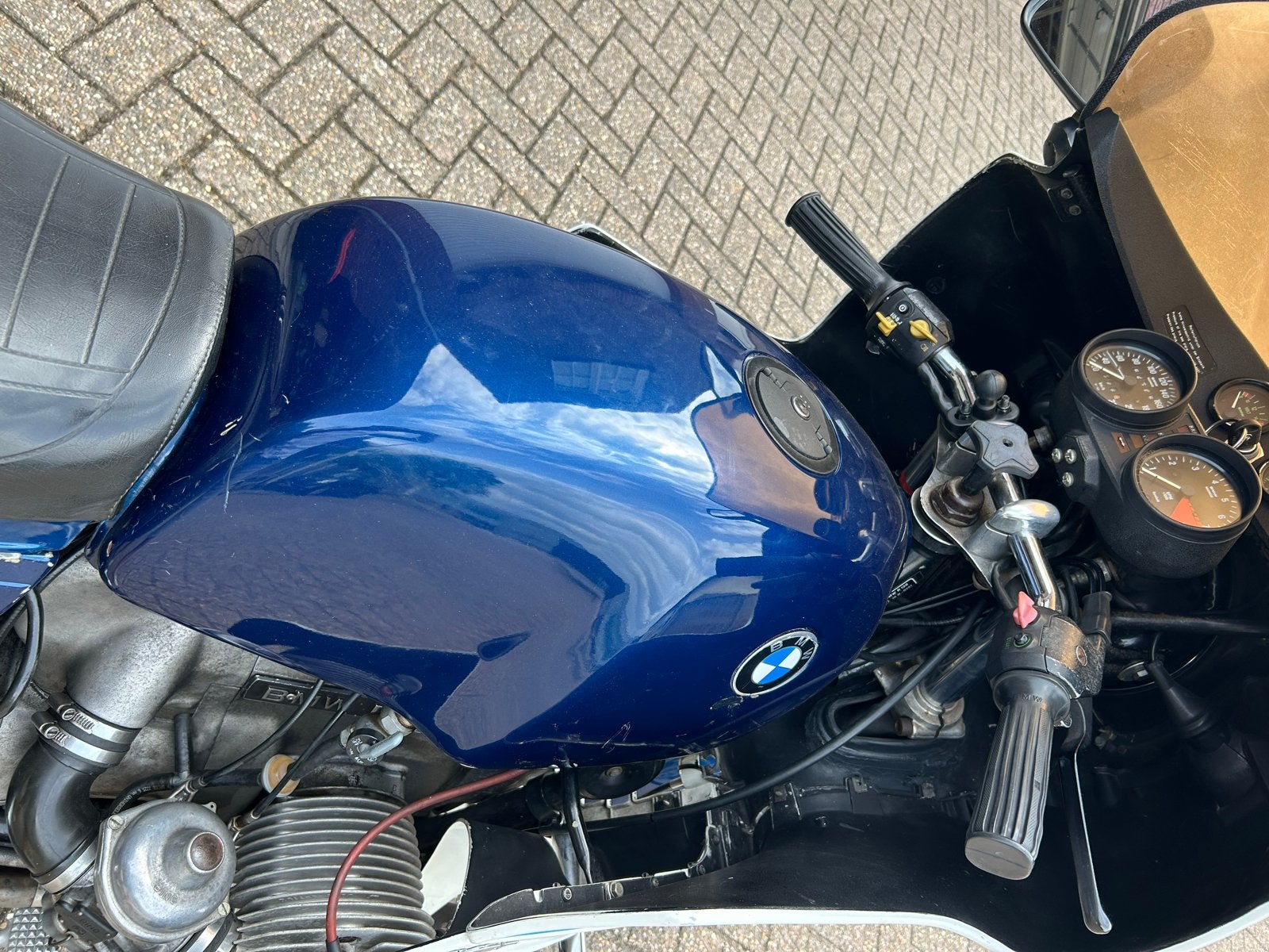 Foto 17 van BMW R100 RS - 1977 - Nieuwe accu, gereviseerde voorvorken