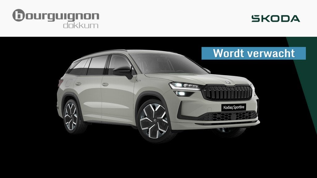 Skoda Kodiaq 1.5 TSI PHEV Sportline Business | Wordt verwach, Auto's, Skoda, 26 kWh, Bedrijf, 1813 kg, SUV of Terreinwagen