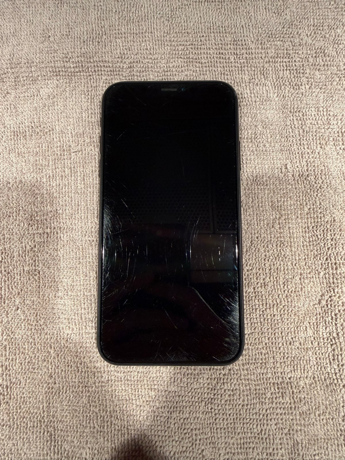 iPhone XR 64GB - Zwart - Gebruikt met schade, Telecommunicatie, Mobiele telefoons | Apple iPhone, Gebruikt, Zwart, IPhone XR, Ophalen of Verzenden