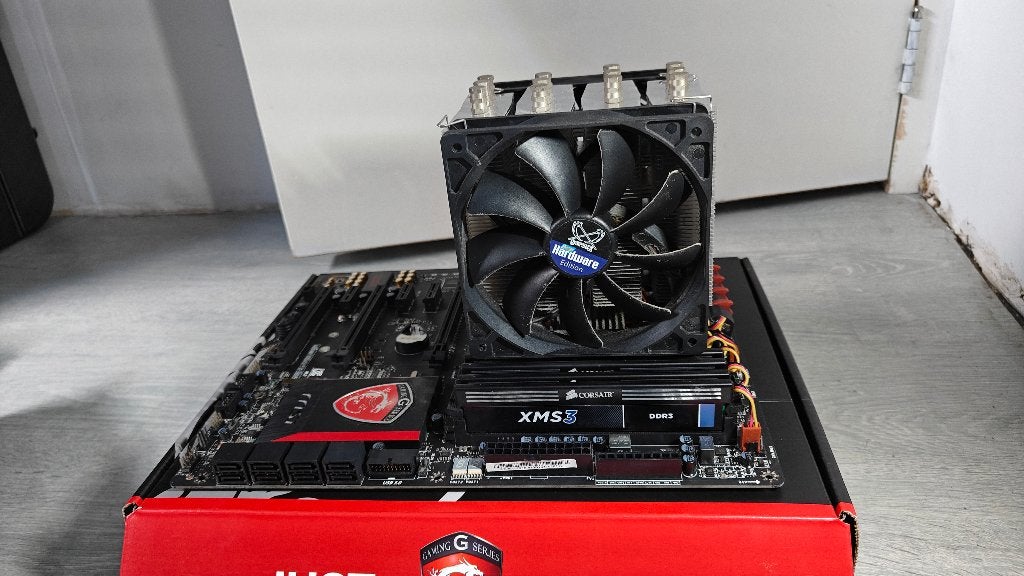 Te koop computer in onderdelen, Ophalen, Gebruikt, MSI, Gaming