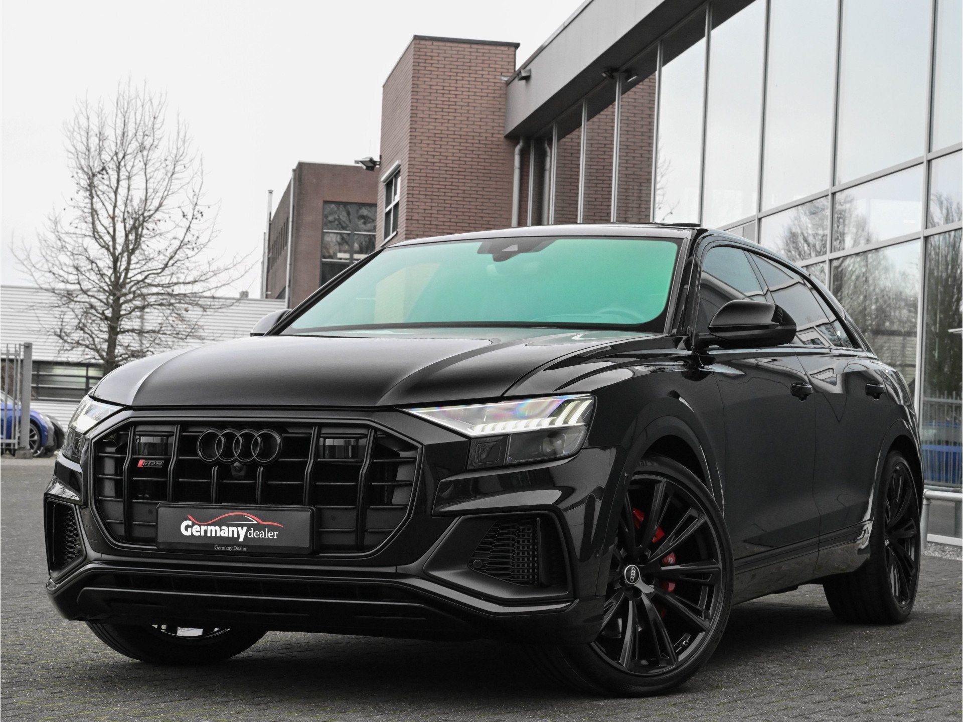 Audi SQ8 4.0TDI V8 435PK Quattro Pano 4W-best. B&O Nachtzich, Auto's, 435 pk, Gebruikt, Met garantie (alle), Zwart