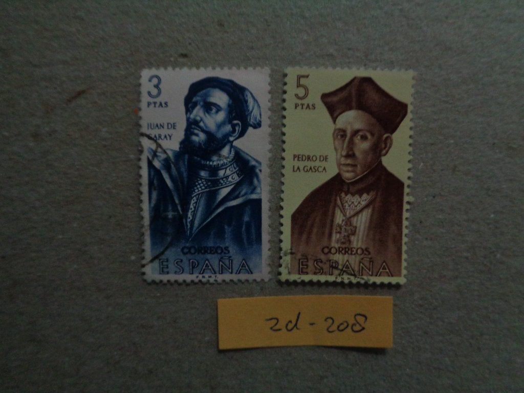 spanje - ontdekking van amerika 1962 (zd-208), Postzegels en Munten, Ophalen of Verzenden, Gestempeld