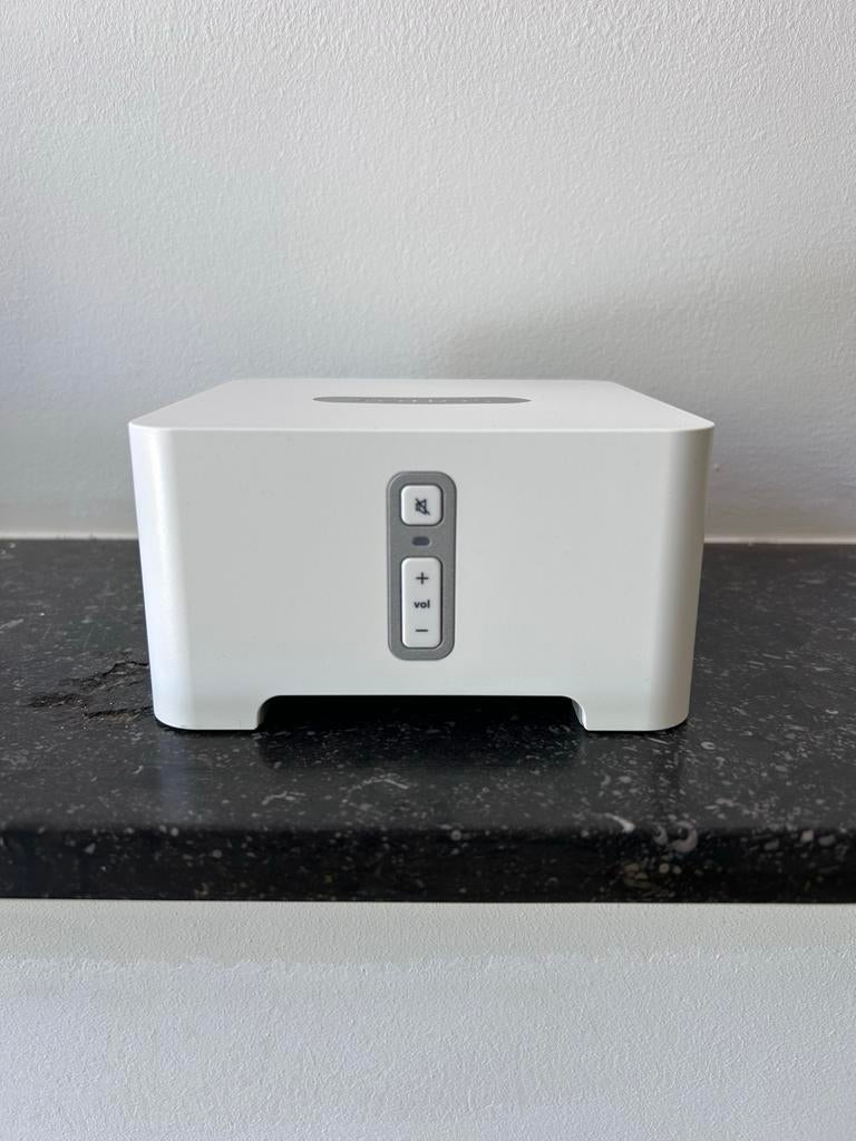 Sonos Connect (Gen 1) - Draadloze Muziekstreamer, Ophalen of Verzenden, Zo goed als nieuw, Optische audio, Zonder harde schijf