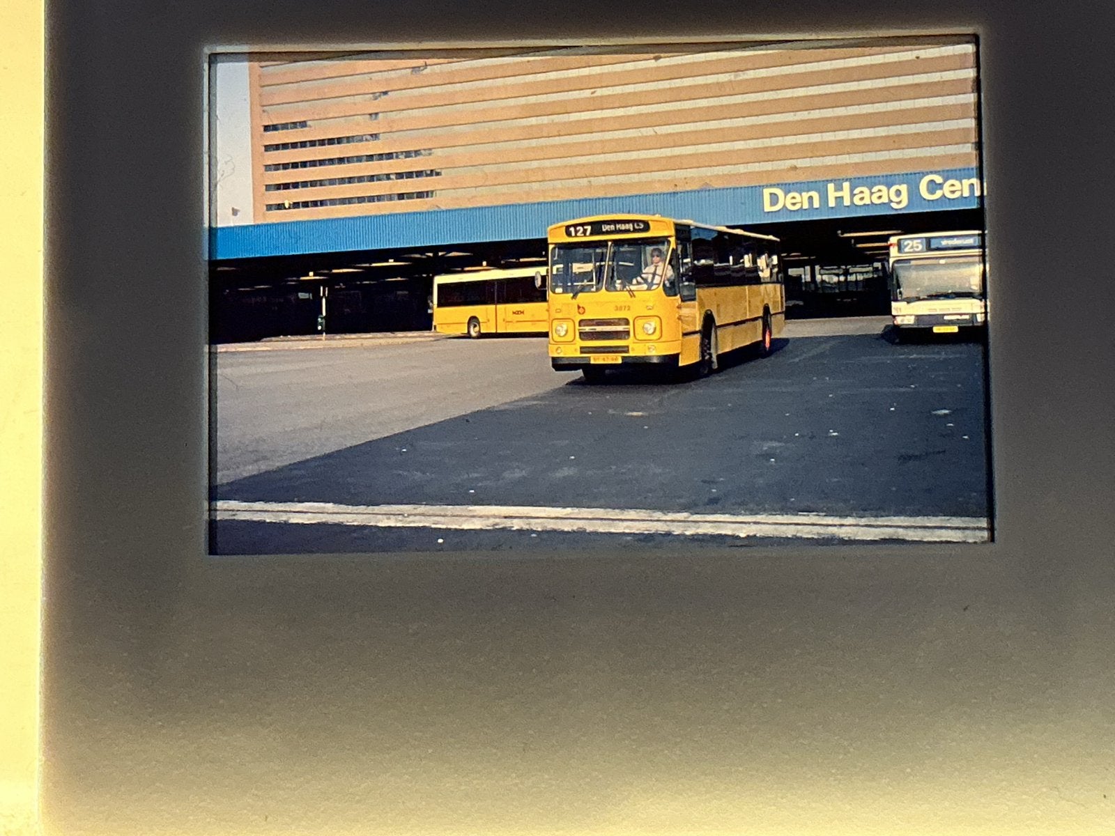 West Nederland oude autobus dia Den Haag Centraal, Verzenden, Zo goed als nieuw, Bus of Metro, Overige typen