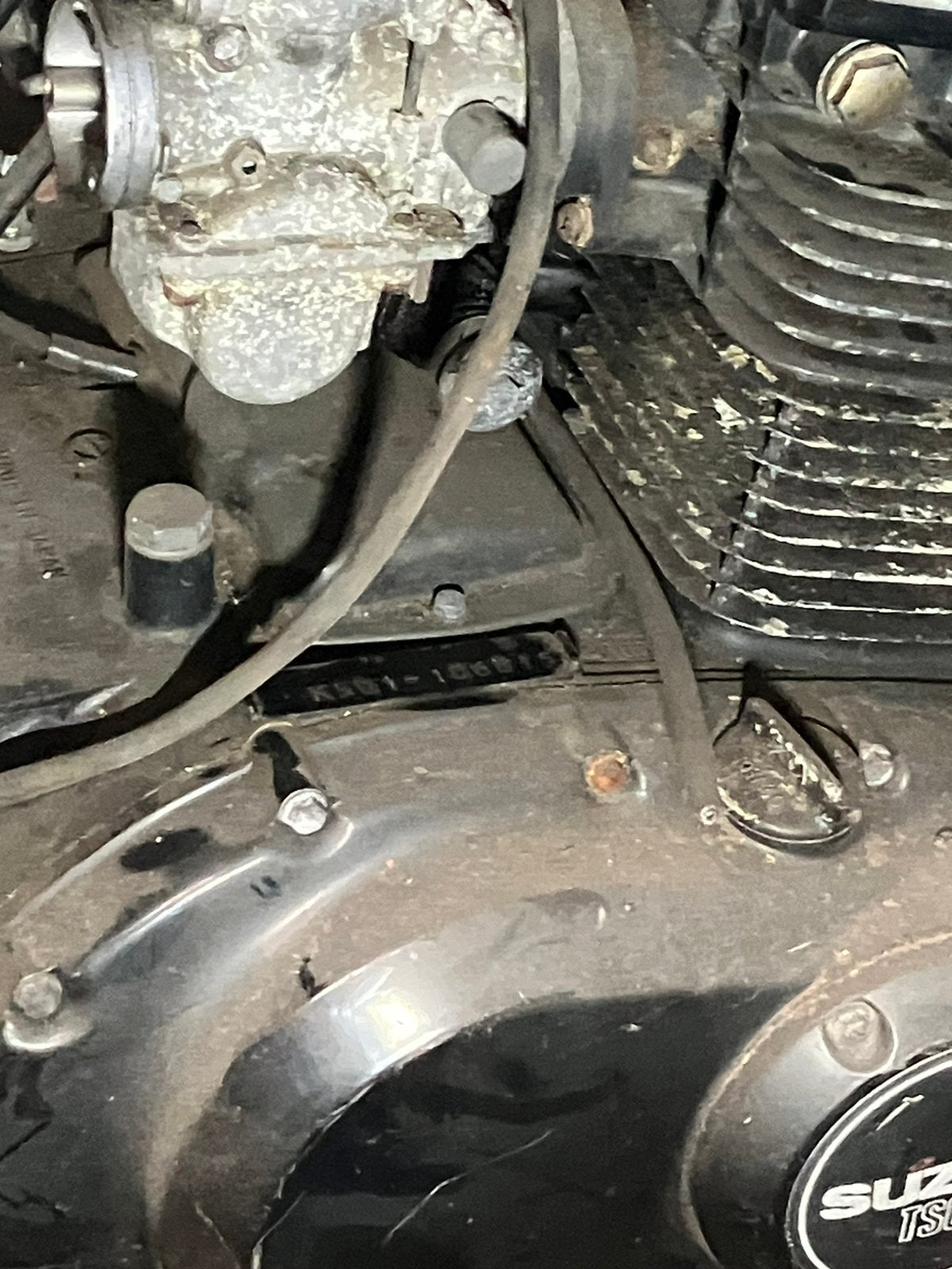 Motorblok Suzuki gsx 400 E, Ophalen, -, -, Gebruikt