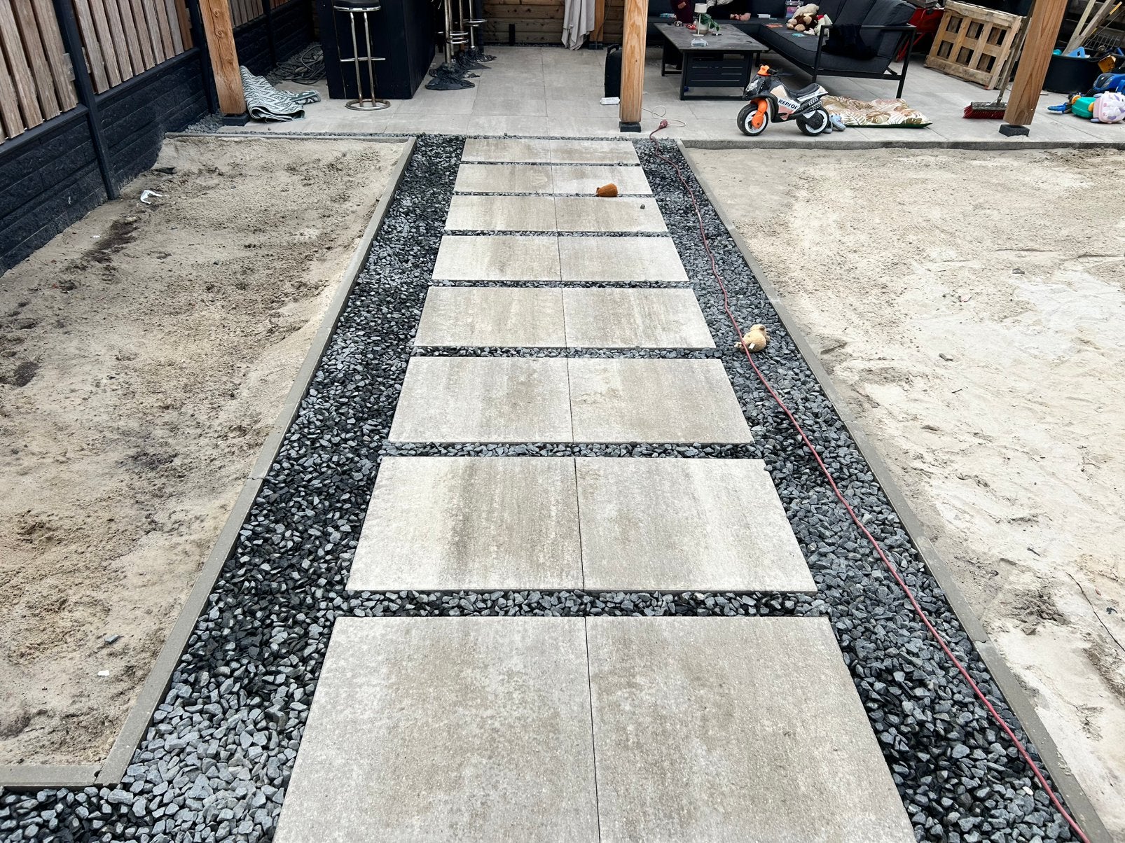 60x60x4  tegel, Tuin en Terras, Tegels en Klinkers, Ophalen, Nieuw, Beton, Terrastegels