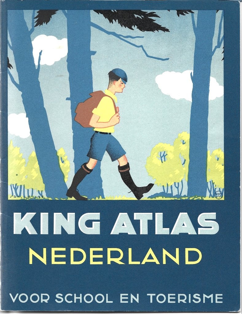 King atlas Nederland 1977 Tonnema Sneek., Nieuw, Ophalen of Verzenden, Landkaart, 1800 tot 2000