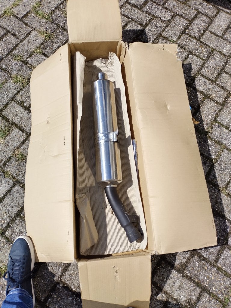 Uitlaat Yamaha Fazer 600, Motoren, Onderdelen | Yamaha, Ophalen of Verzenden, Gebruikt