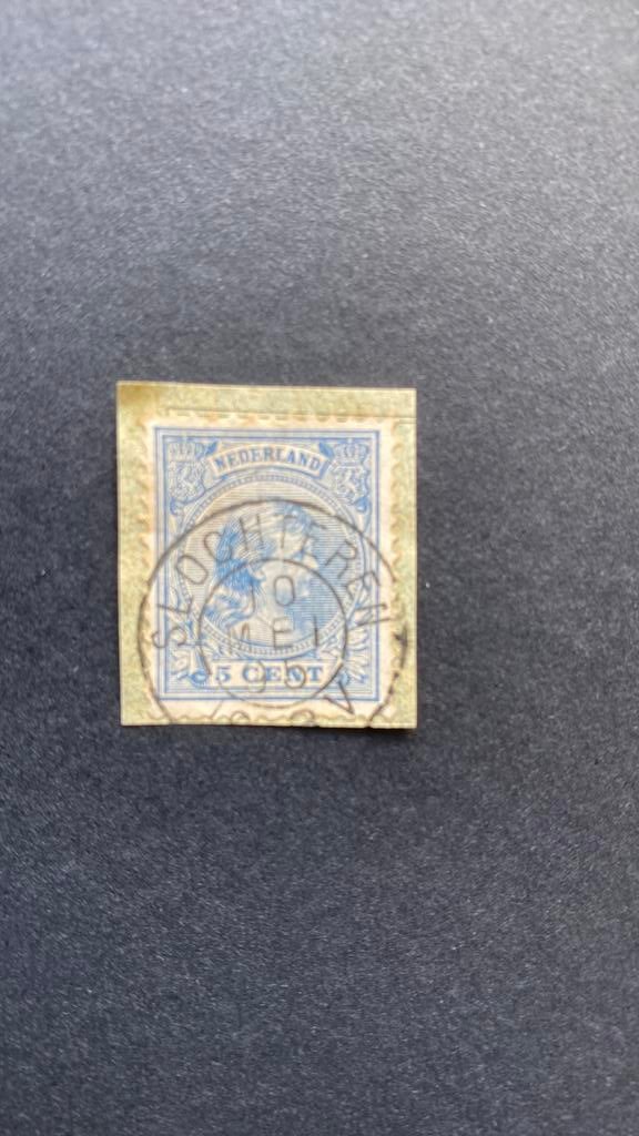 Kleinrondstempel Slochteren, Ophalen of Verzenden, T/m 1940, Gestempeld