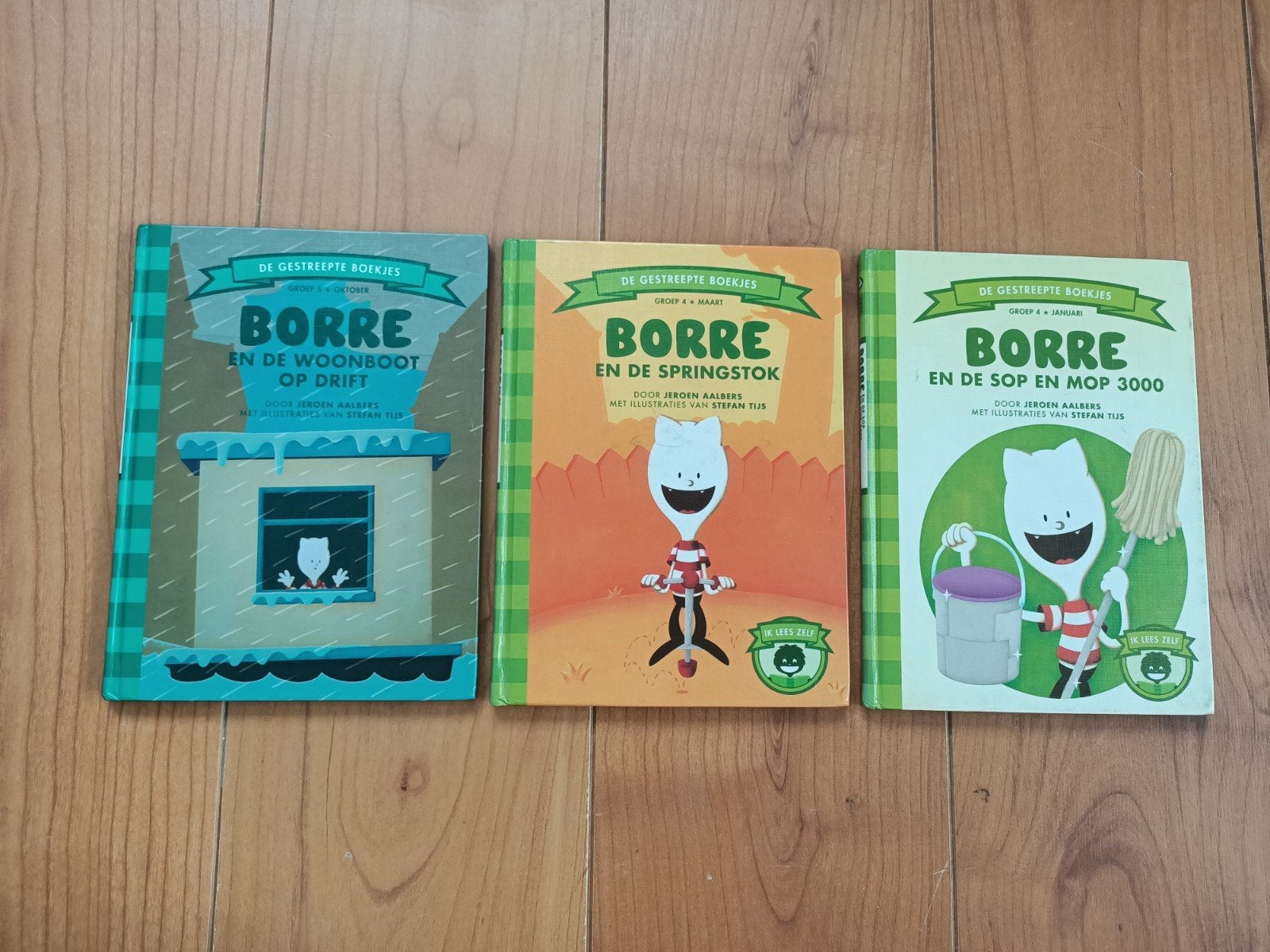 3 Borre boekjes voor groep 4 en 5, Ophalen of Verzenden, Gelezen, Fictie algemeen