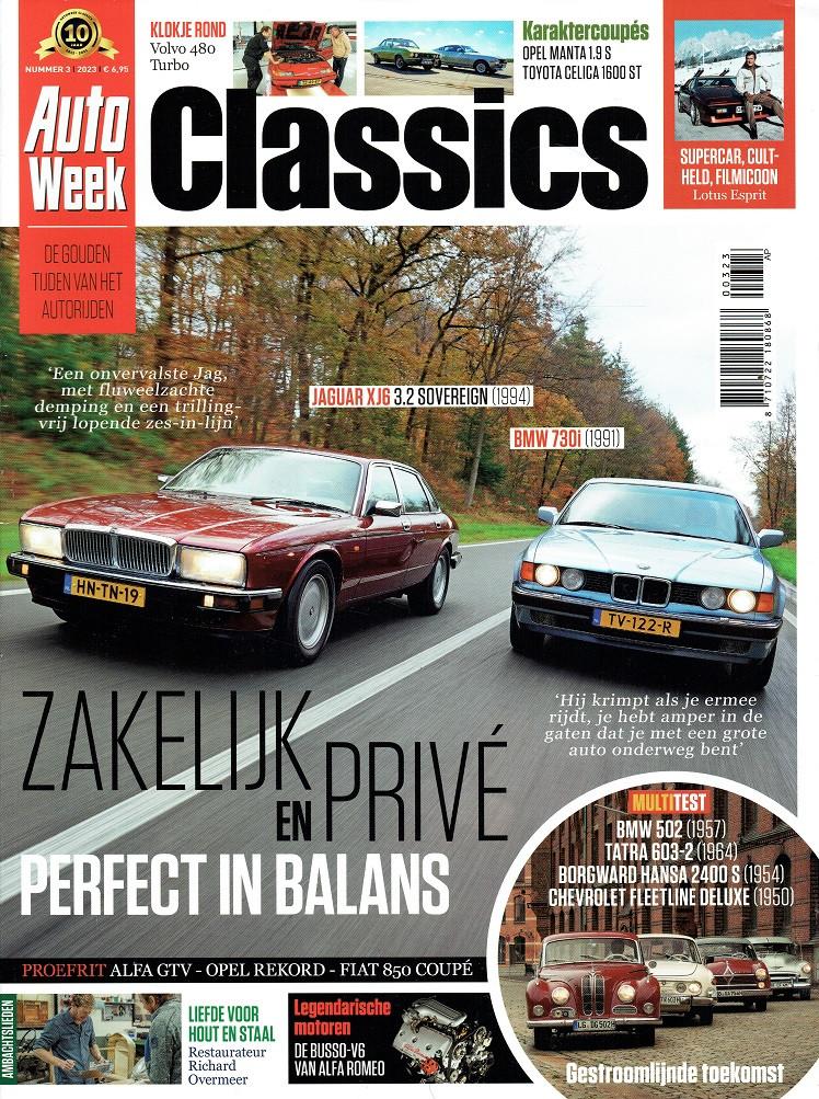 Autoweek Classics 2023 nr. 3 (o.a. BMW 502 & Tatra 603-2), Verzenden, Gelezen, Algemeen
