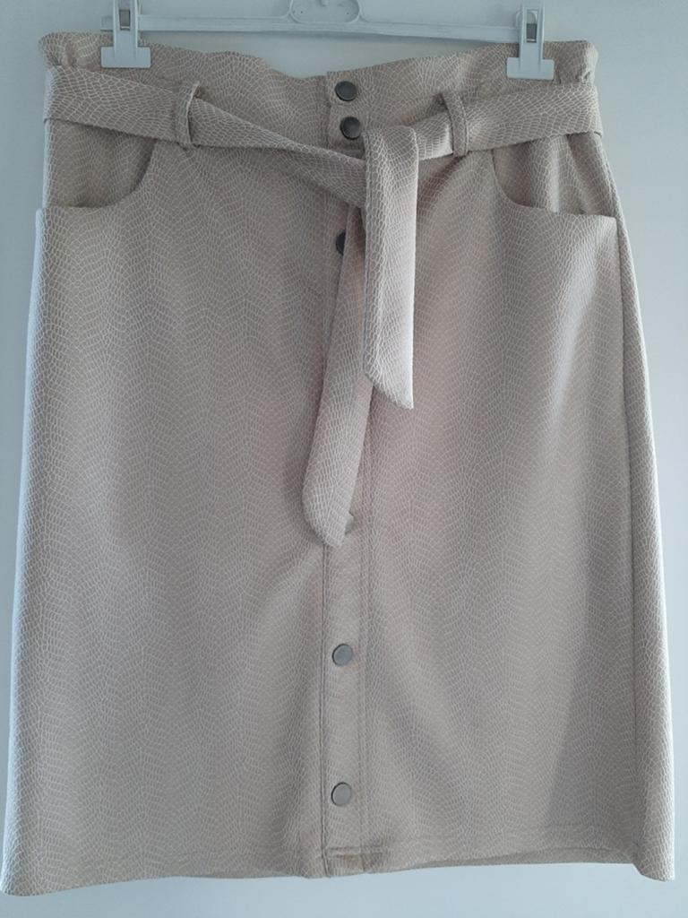 Leuke aparte rok van G -Maxx maat L, Beige, Maat 42/44 (L), Ophalen of Verzenden, Zo goed als nieuw