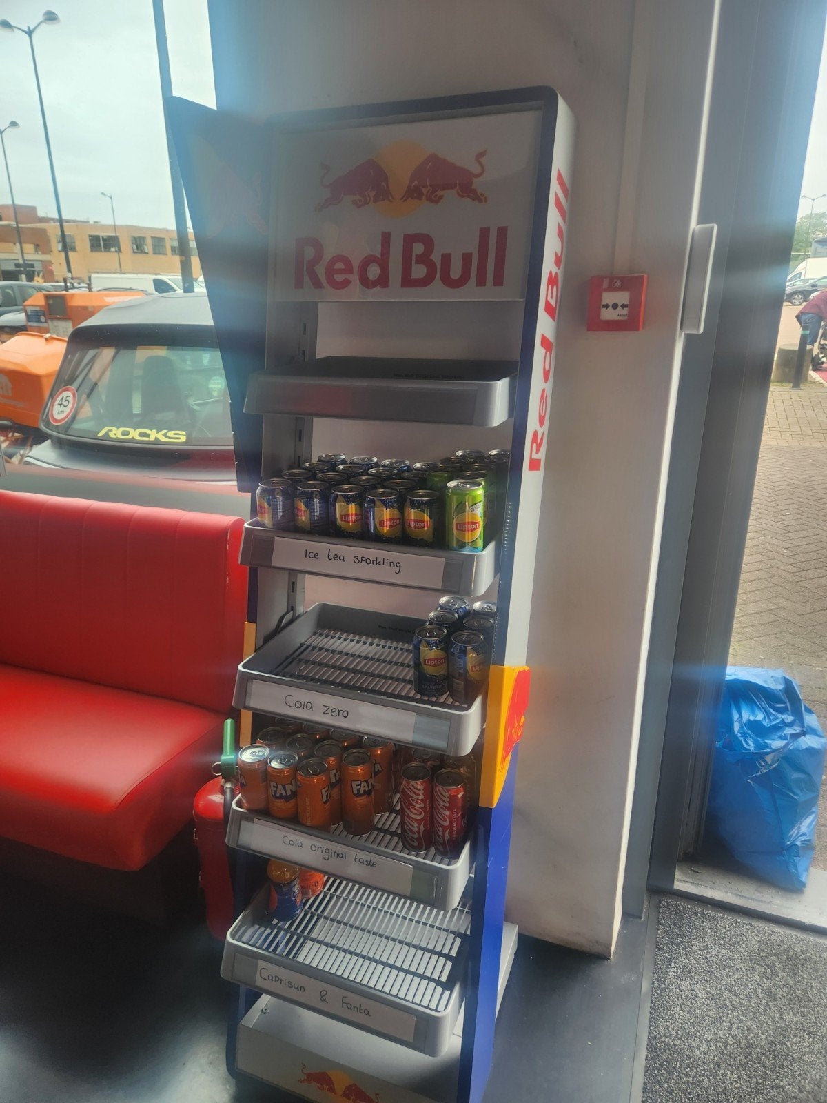 Red Bull Display Rek, Ophalen of Verzenden