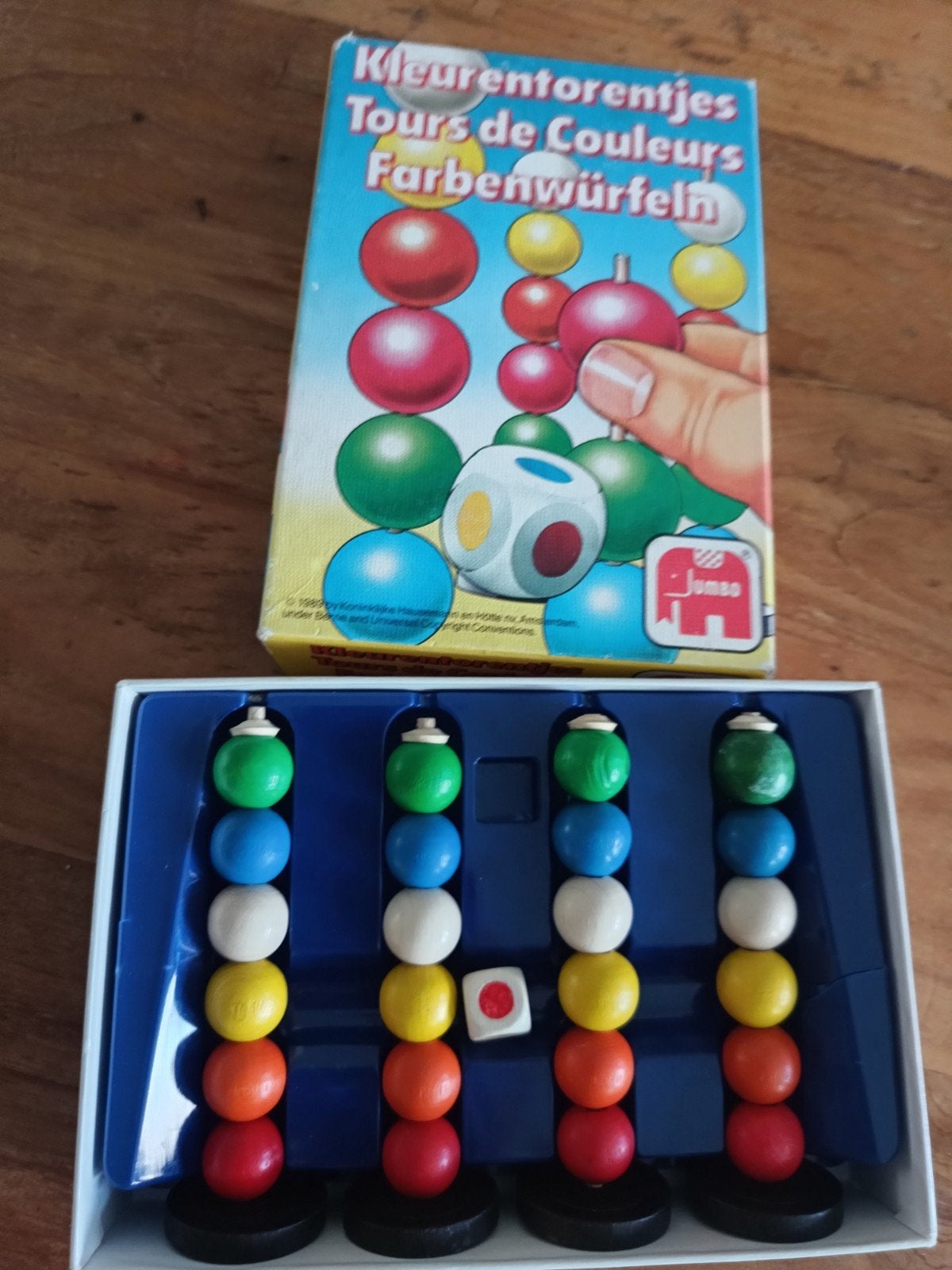 Jumbo Kleurentorentjes - Educatief Spel voor Kinderen, Drie of vier spelers, Ophalen of Verzenden, Gebruikt, Jumbo