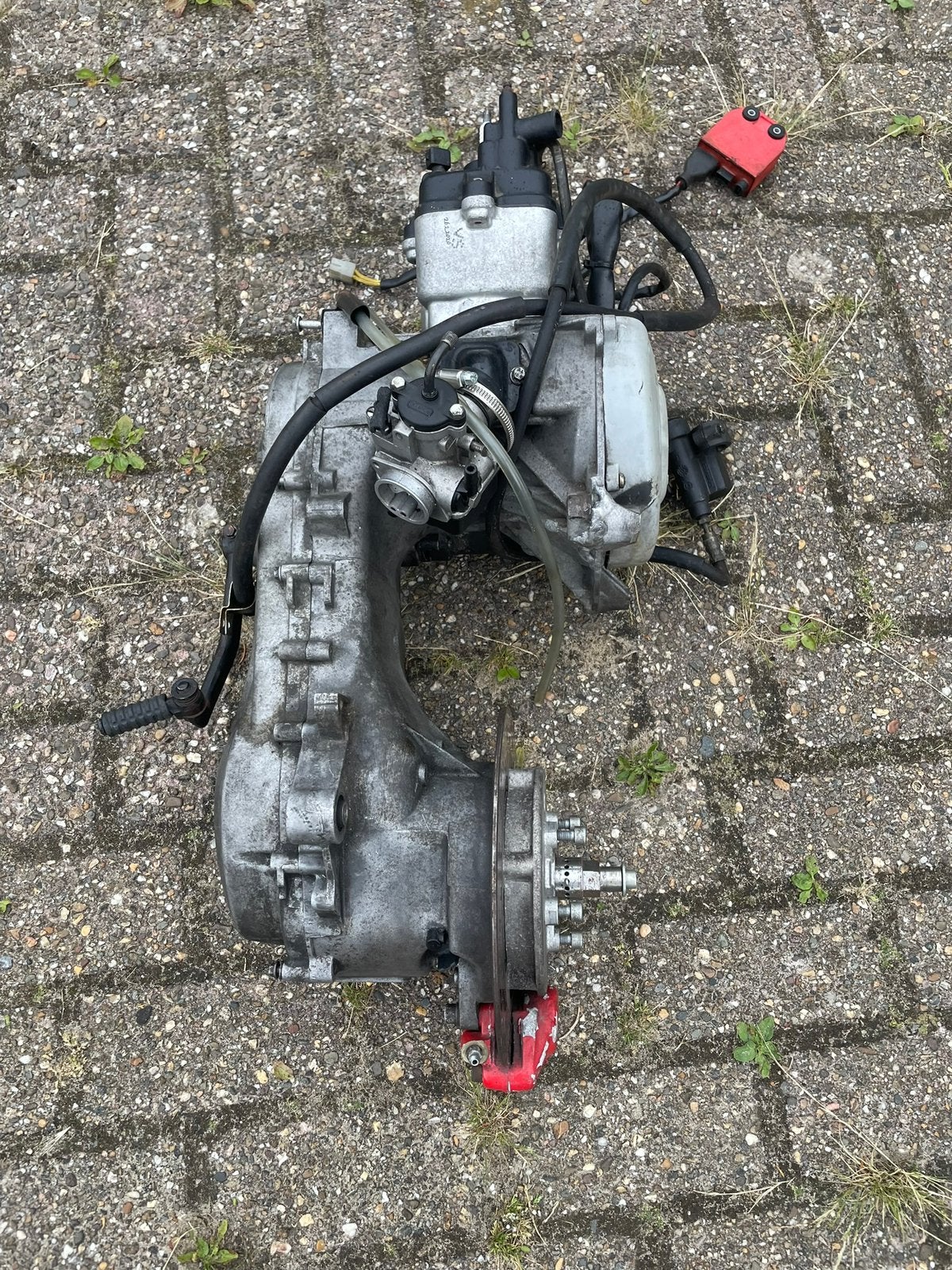Gilera runner 180cc dd dubbelgelagerd motorblok mo7, Motoren, Ophalen of Verzenden