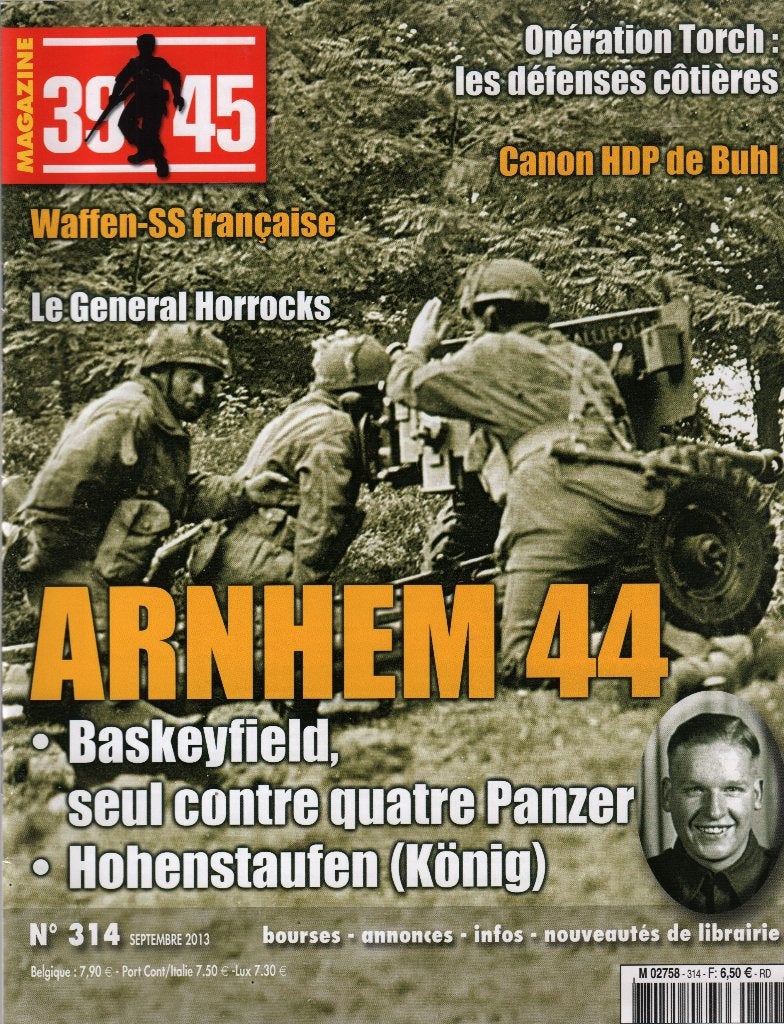 39 45 Magazine No 314 ARNHEM 1944, Boeken, Oorlog en Militair, Verzenden, Voor 1940, Zo goed als nieuw, Landmacht
