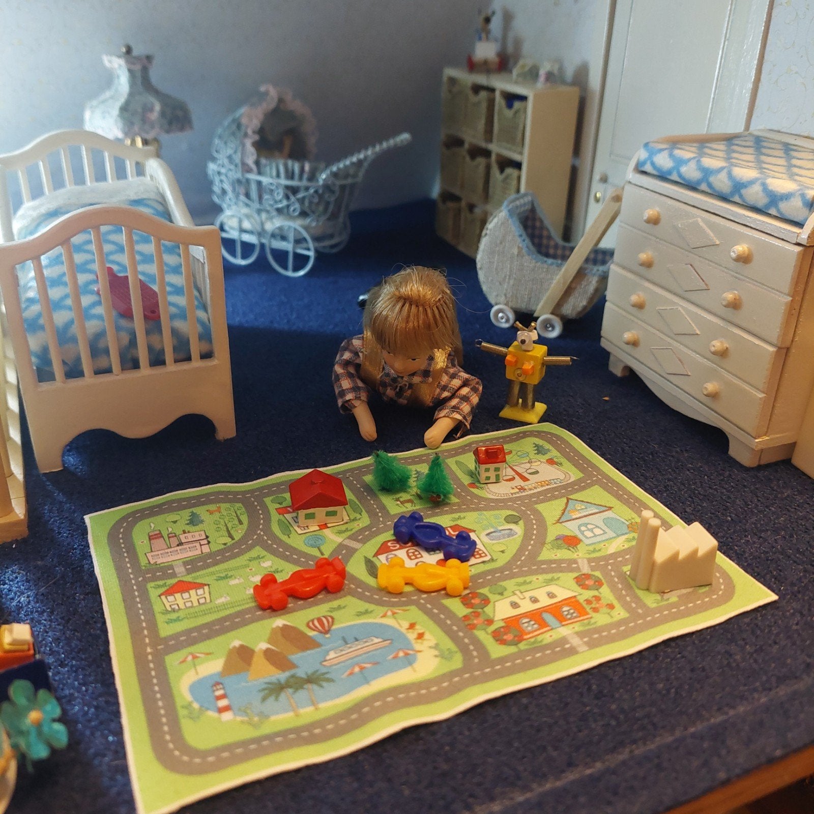 huisjes voor speelkleed poppenhuis, Ophalen of Verzenden, Zo goed als nieuw, Poppenhuis