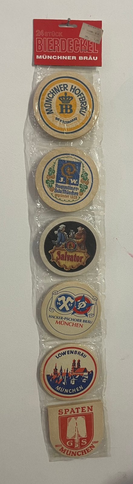 Leuke vintage duitse bierviltjes, Ophalen of Verzenden, Zo goed als nieuw, Viltje(s), Overige merken