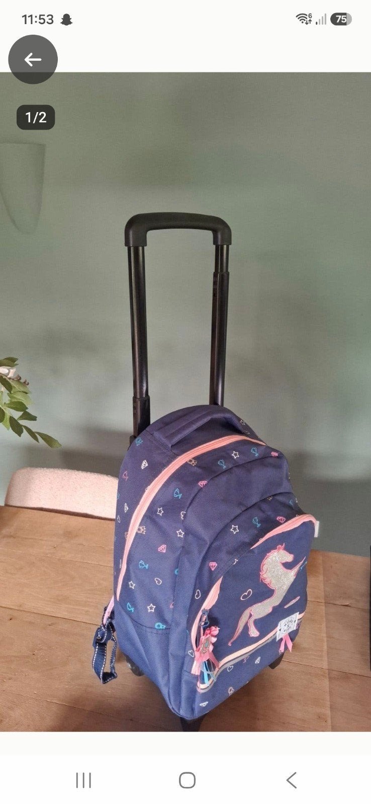 Trolley, Ophalen of Verzenden, Zo goed als nieuw, 30 cm of meer