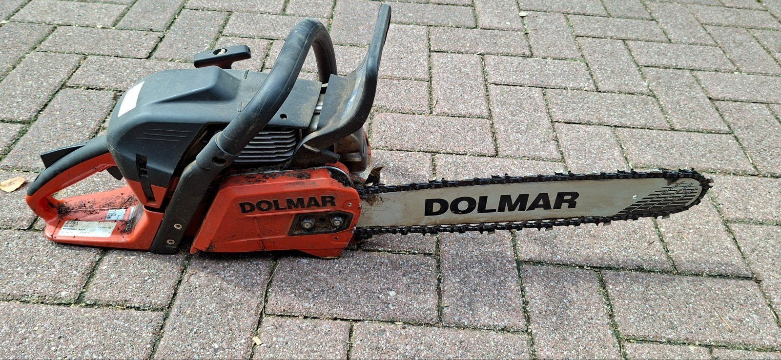 dolmar moterzaag, met 45 cm zaagblad, Ophalen, Cirkelzaag, Zo goed als nieuw, 30 tot 70 mm