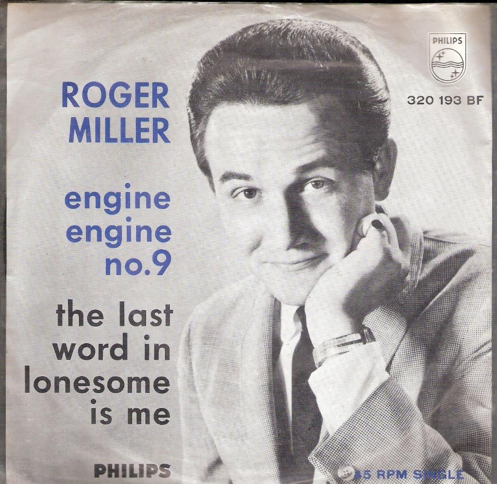 Roger Miller -Engine, Engine no 9 - C&W 1965 holland, Cd's en Dvd's, Vinyl Singles, Gebruikt, Country en Western, Ophalen