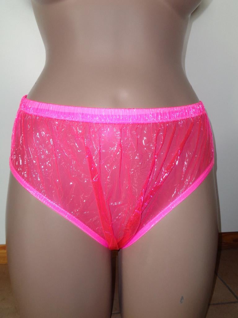 pvc slipje (kan ook voor de heren), Verzenden, Roze, Slip